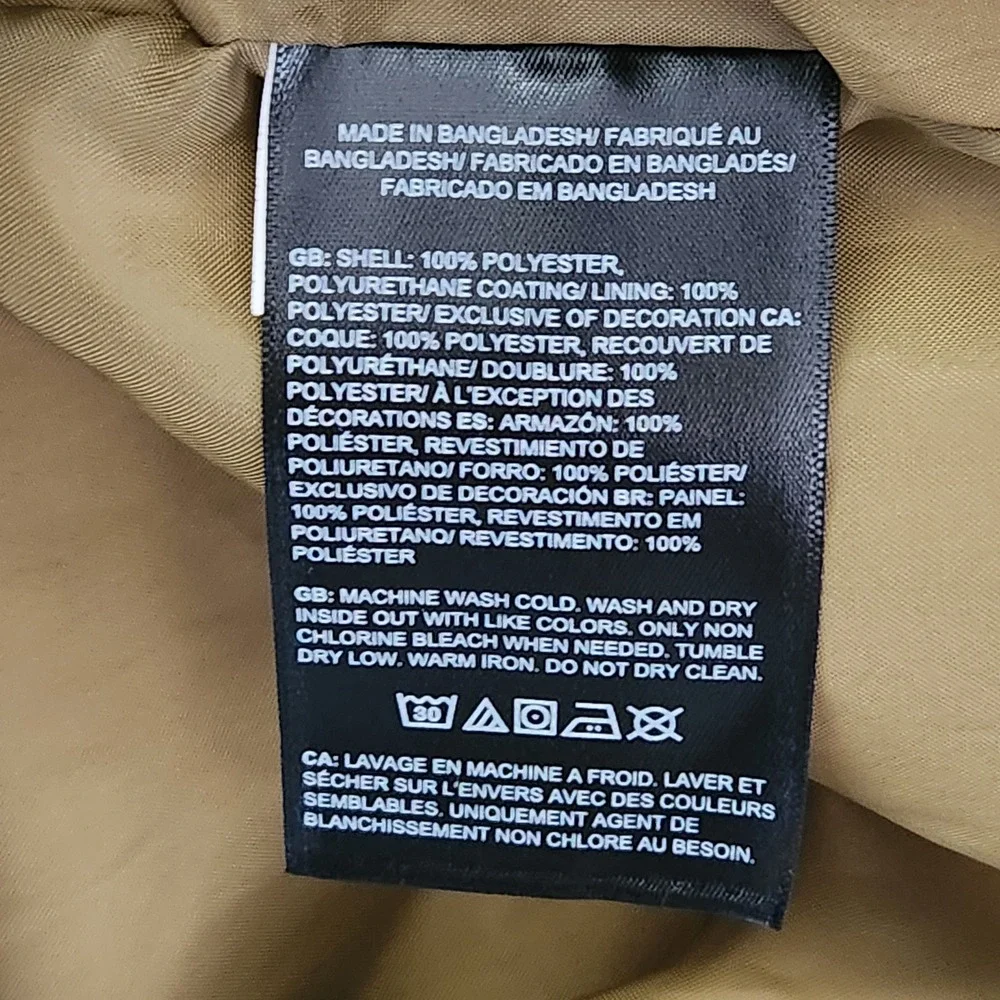 The North Face measurements chest